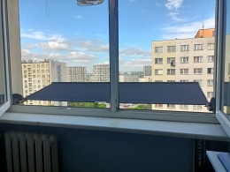 Roleta przeciwdeszczowa do suszarki marki Mukta